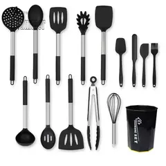 Utensílios De Cozinha De Silicone, Espátula, Turner, Resistente ao calor, Colher de sopa, Pá de coador de massas, 1 pacote, Acessórios de cozinha - comprar online