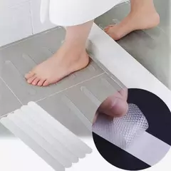 Novo Anti-Slip Tiras Adesivos De Chuveiro Tiras De Segurança De Banho Transparente Antiderrapante Tiras Adesivos para Banheiras Chuveiros Escadas Pisos - comprar online