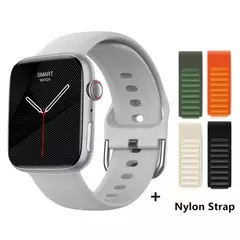 Imagem do Smartwatch de carregamento sem fio para homens e mulheres, chamadas Bluetooth, pulseira de fitness, relógio personalizado, novo, 2022