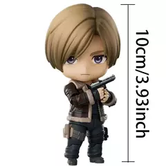 Imagem do Figura de anime Resident Evil de 10 cm # 2337 Biohazard Leon S.Kennedy Figuras de ação PVC Coleção adulta Modelo Boneca Brinquedos Presentes para crianças