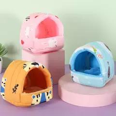 Caverna do ninho bonito para animais pequenos, Cama quente para ouriço e chinchilla, Caverna do Rato, Caverna do Rato