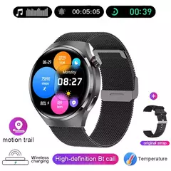 Huawei Watch 4 Pro Smartwatch para Homens, Tela HD, 360x360, Frequência Cardíaca, Chamada Bluetooth, IP68 Impermeável, Açúcar no Sangue, Novo