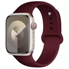 Pulseira de Silicone para Apple Watch, Pulseira Esportiva, iWatch Series 8, 7, 6 - loja online