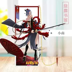 Marcadores de metal Naruto Marcadores de personagens de anime para estudantes figura de anime na internet
