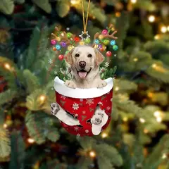 1 pçs enfeites de natal pendurado decoração presente bonito cão natal família pendurado árvore dos desenhos animados produto pingente personalizar h0o1 - comprar online