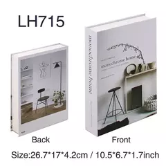 Livros falsos de luxo para decoração de casa, acessórios para sala, decoração de moda, suporte, nórdico simples, mesa de café