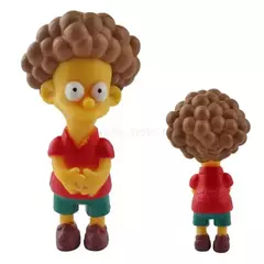 14 pçs disney simpsons dos desenhos animados figura de ação brinquedos engraçado homer grand bart mini estatuetas pvc boneca modelo crianças brinquedo presente aniversário na internet