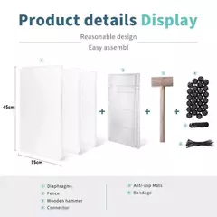 Multi-funcional cercadinho para animais de estimação, gaiolas para dormir, casa DIY, cercas cercadinho, caixa para gato, canil para coelhos, cobaia, casa do cão - loja online