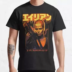Aliens-camisetas extragrandes para homens, Aliens Predator Horror Movie Tops, tops de algodão, grande gráfico para estrangeiros, misterioso Venomorph, tamanho grande - loja online
