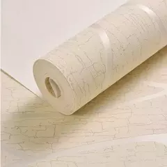 European Non-Woven 3D Curve Stripe Adesivos de parede, Decoração à prova de umidade, Papel de parede grosso, 53cm na internet