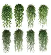 Persian Fern Leaves Vines, Planta Artificial Pendurada, Folha De Plástico, Grama, Festa De Casamento, Parede, Varanda, Decoração De Quarto De Casa, 90cm