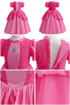 Imagem do Bebê rapunzel cosplay traje meninas pequena sereia aurora disfarce crianças ariel bela adormecida vestido de natal princesa fantasia