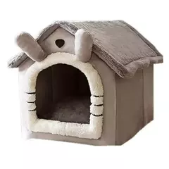 Casa dobrável para animais de estimação, ninho removível para cachorros, lavável, casa macia para dormir para cães extra pequenos e gatos pequenos e médios - loja online