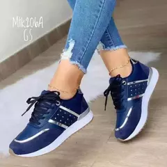 Sapatilhas de plataforma confortáveis para mulheres, sapatos casuais de skate, tênis, moda elegante, novo, outono - Wolf Magazine