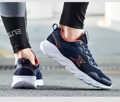 Xtep-Rebound tênis de corrida masculino, calçados esportivos confortáveis, durabilidade e estabilidade, tênis respiráveis, primavera, 880119115036, 2020 - loja online
