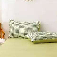Preto branco pequenos verifica impresso conjunto de cama floral capa edredão fronha conjunto cama folha colcha único rainha rei tamanho