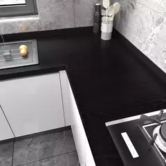 Adesivos de PVC de grão de madeira Papel de parede autoadesivo impermeável Papéis de parede para armário, mesa, móveis, decoração de casa - loja online