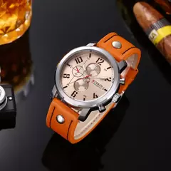 Curren-Relógio Quartz Masculino, Relógios de Fábrica, Moda de Luxo, Relógio de pulso casual, Data Watch - loja online