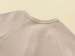 Bebê menino macacão verão wear infantil bebe fina pijamas manga curta macacão com nervuras roupas de malha estiramento da menina outfits playsuit - comprar online