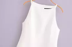 TRAF-Mini vestido de cabedal feminino fora do ombro, elegante vestidos de festa, branco, preto, vermelho, azul, curto, verão, novo - comprar online