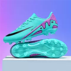 Sapatos de futebol ultraleves longos dos homens, grampos respiráveis, botas de futebol indoor, tênis de treinamento, venda quente, novo, transporte da gota - Wolf Magazine