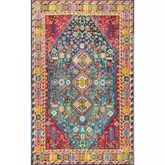 American Retro Living Room Decoration Tapete, Tapetes de cabeceira Boho para qua - loja online