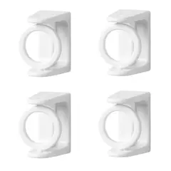 2/4pcs Auto-adesivo Cortina Rod Titular 360 Graus Rotatable Cortina Pólo Varas Suportes De Parede Para Casa Do Banheiro e Hotel na internet