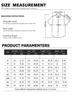 Camisa de praia de manga curta masculina, casaco de lapela confortável, top estampado, tamanho grande, solta, verão, novo, 2024 - comprar online