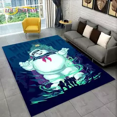 3D Cartoon G-Ghostbusters filme área tapete, tapete tapete para sala de estar q