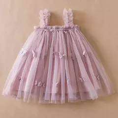 Borboleta 3D para bebês, vestido de princesa tutu, vestido de festa de aniversário, roupa infantil, novo, verão, 1 a 5 anos, 2024 - Wolf Magazine