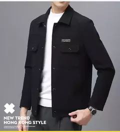Casaco de veludo masculino único-breasted duplo bolso lapela multi-cores senhores casual juventude moda luxo workwear casaco - loja online