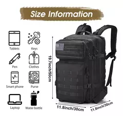 Mochila de viagem tática impermeável para homens, mochilas de grande capacidade, esportes ao ar livre, bolsas multifuncionais 50L, 35L, 25L na internet