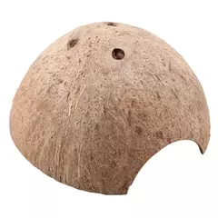 Réptil Natural Coconut Shell Cave, Esconder House Decor, Tartaruga Réptil, Escondendo caverna - comprar online