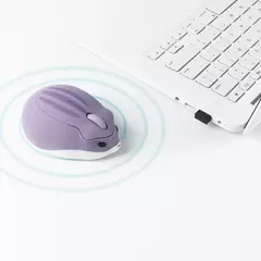 Cute Wireless Hamster Projetado Mouse, 2.4G, Criativo Ergonômico, USB Optical, 1200 DPI, Mini Ratos, Presentes para Crianças, PC, Laptop