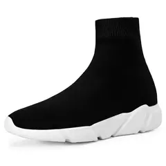 MWY Confortável High Top Sneakers, Meias masculinas tênis de corrida, Kids Wal - loja online