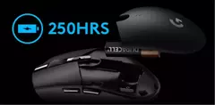 Logitech-g304 mouse gamer sem fio, sensor hero 12k, 12000dpi, 6 botões programáveis, compatível com pc e macos - loja online