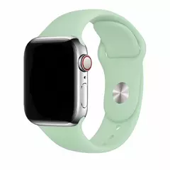 Pulseira de Silicone para Apple Watch, Banda 44mm, 40mm, 45mm, 41mm, 42mm, 38mm, 44mm, 45mm, Bracelet iWatch Series 7 SE, 3, 4, 5, 6, 8 Ultra 49mm