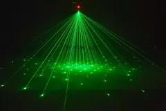 Imagem do Mini DJ Disco Party Light, 8x3W, DMX LED Beam, Moving Head Light com controle remoto, Stage Laser, Projetor para Casamento Show de Natal