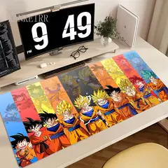 Anime japonês mouse pad borracha antiderrapante teclado 40x90cm d-dragon balls mousepad acessórios de jogos xxl tapete de computador de escritório