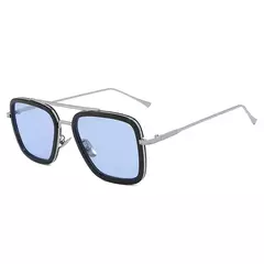 Tony Stark Iron Man Sunglasses, Quadros quadrados do metal do vintage na internet
