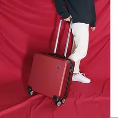 ABS Bagagem Pull Bar Box, Saco De Alta Qualidade, 18 Polegada Mala, Sacos De Via - comprar online