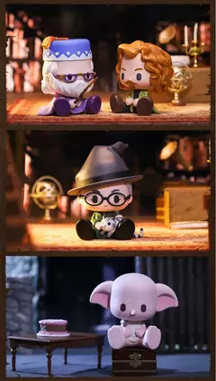 Filme quente niffler dobby siri preto hedwigs senhor albus hagrid ron magia série mundial figura de ação brinquedos bonecas colecionáveis presentes - Wolf Magazine