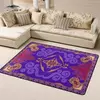 Tapete Aladdin antiderrapante para sala de estar Tapetes grandes para mesa de sofá, Capacho de entrada do quarto, Tapete de cozinha e corredor