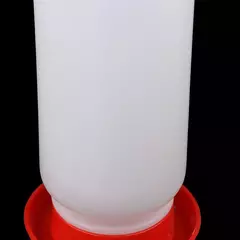 Imagem do Alimentador e bebedor engrossado para aves, dispensador automático de água e alimentos para frango, pássaros, pintinho, recipiente de balde de alimentação
