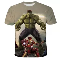 Super-herói Spiderman T-shirt para homens e crianças, roupas infantis, Avengers Tees para meninos, camiseta infantil, 3, 4, 5, 6, 7, 8-14 Ys