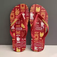 Havaianas-chinelos antiderrapantes para homem e mulher, com múltiplos padrões cartoon, pés de praia ao ar livre - loja online