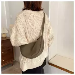 Imagem do Nylon Hobos Bolsa Crossbody para Mulheres, Bolsas de Ombro Designer, Bolsa de Grande Capacidade, Lady Travel Shopper Bag, Bolsas Femininas, Casual, 2023