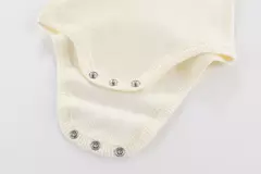 Kiddiezoom-bodysuits macios unisex para bebê, Onesies sólidos para recém-nascidos, roupas infantis, 4 estações, 100% algodão, 0-12M, 1 pc - comprar online