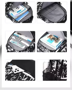Imagem do Sacos escolares adolescentes, Mochila de estudantes do ensino médio, Mochila de viagem ao ar livre, Mochila Laptop Estudante Grande, Adolescente Bookbag