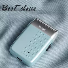 Fang Braun barbeador elétrico para homens, aparador de barba portátil aparador de cabelo, máquina de barbear recarregável original M1900